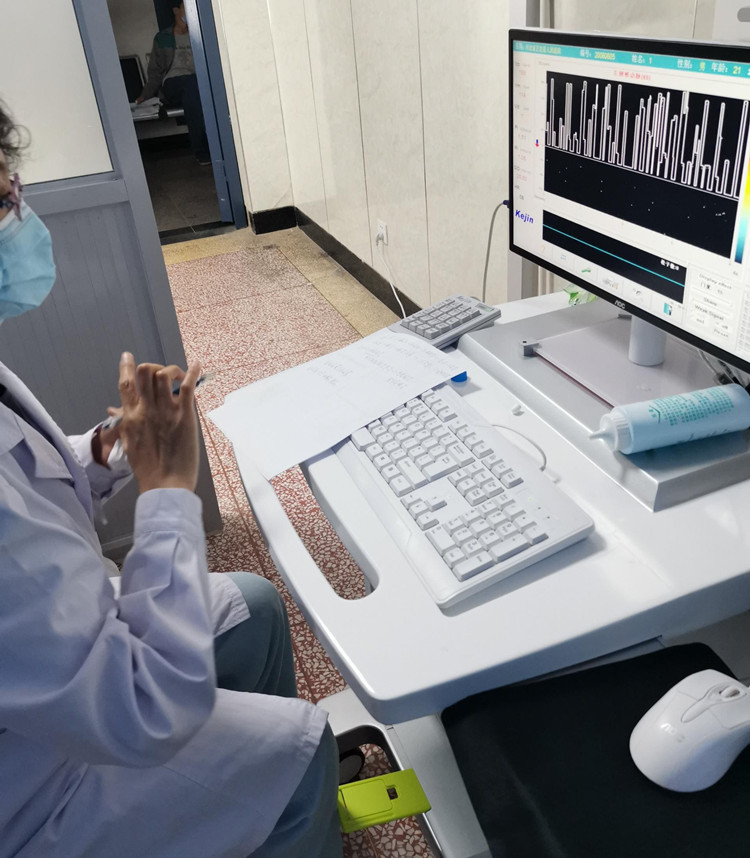 南京科進經(jīng)顱多普勒走進正定縣人民醫(yī)院